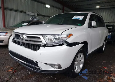 2013 Toyota Highlander Base Plus V6 from USA, damaged, VIN 5TDZK3EH6DS092915